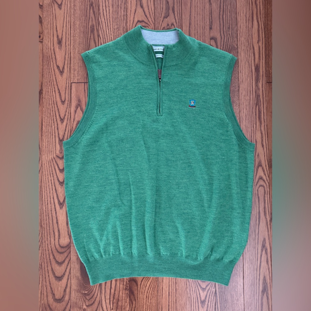 Peter Millar Green Wool Knitwear